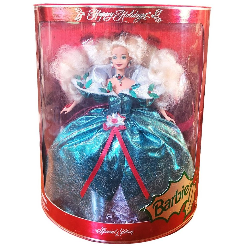 Vintage - 1995 Special Edition Happy Holidays Barbie - NIB